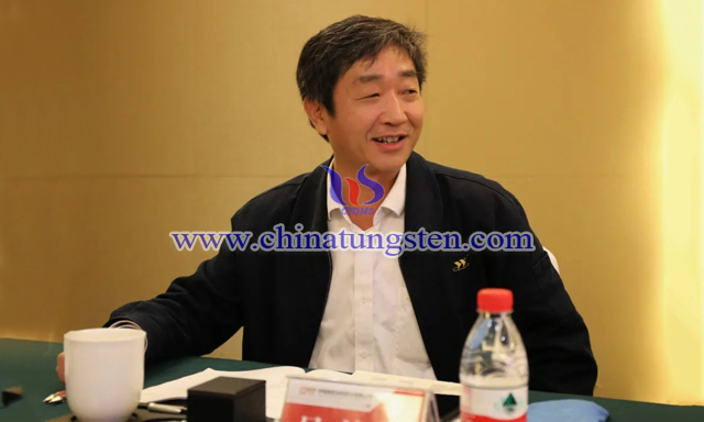 廈門鎢業(yè)總裁、中國鎢協(xié)副會長吳高潮
