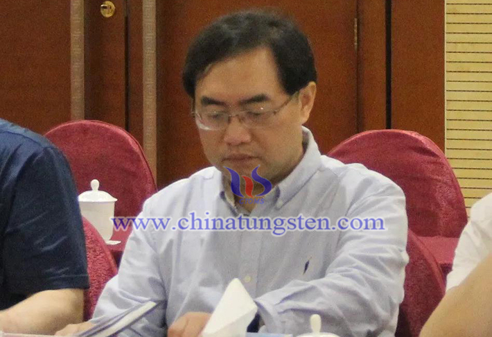 中國鎢業(yè)協(xié)會秘書長、主席團主席蘇剛