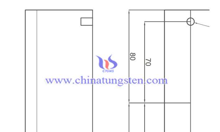 鎢合金異形件圖片