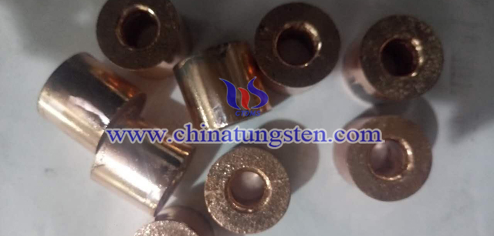 tungsten copper block srap picture
