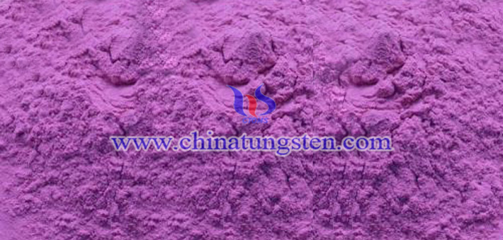 V-doped violet tungsten oxide Chinatungsten picture