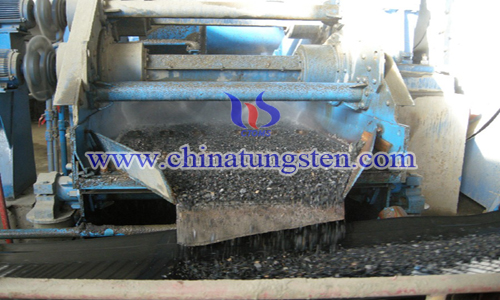 Tungsten concentrate electric separation image