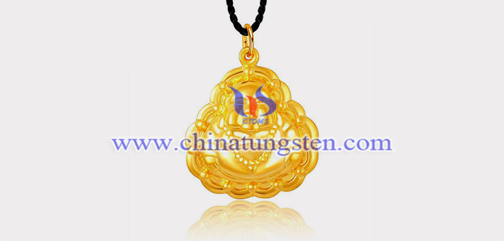 gold plated tungsten alloy lord buddha pendant picture
