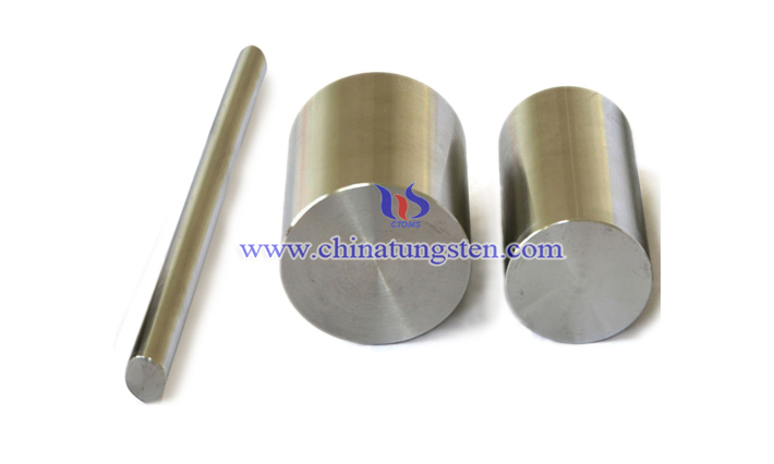 heavy tungsten alloy bar picture