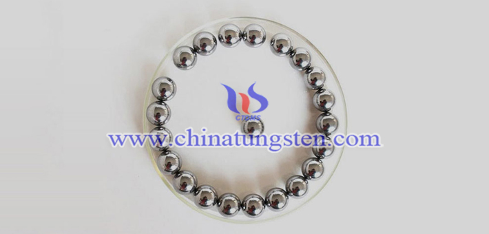 92.5WNiFe tungsten alloy ball picture
