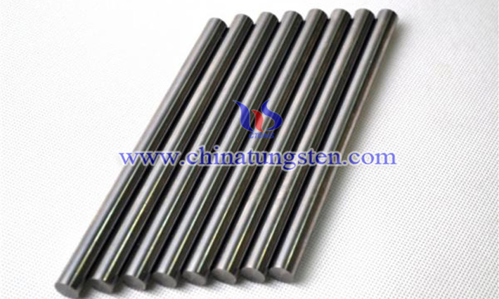 tungsten heavy alloy rod picture