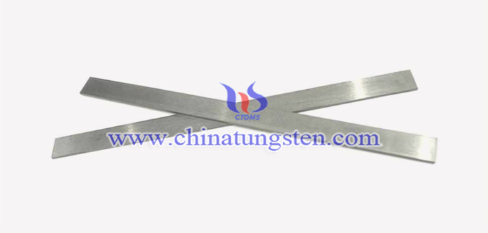 100x100x5mm tungsten alloy bar picture