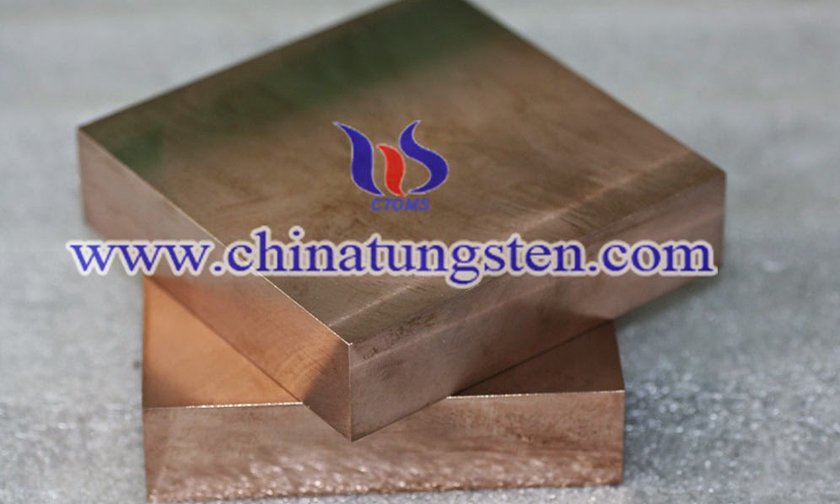 16×100×100mm tungsten copper plate picture