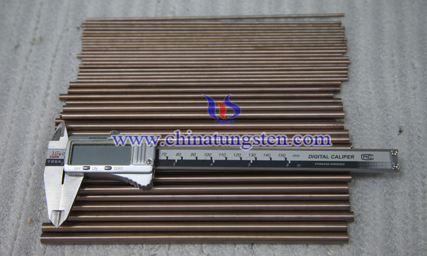 ?6x200mm tungsten copper rod picture