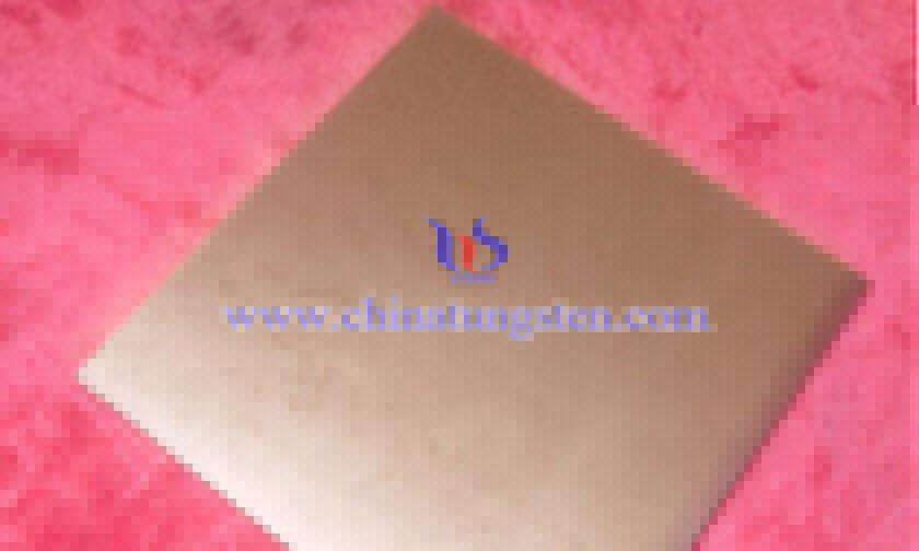 W85 Tungsten Copper Plate Picture