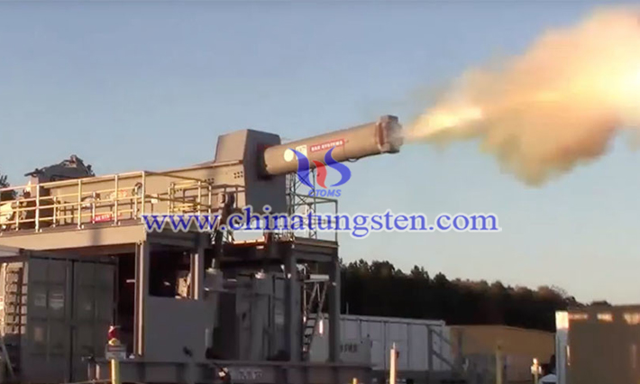 US Navy test fires futuristic railgun picture
