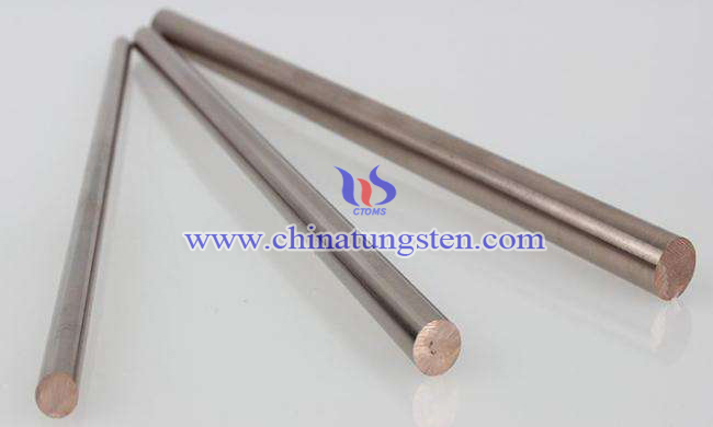 W55 tungsten copper rod picture