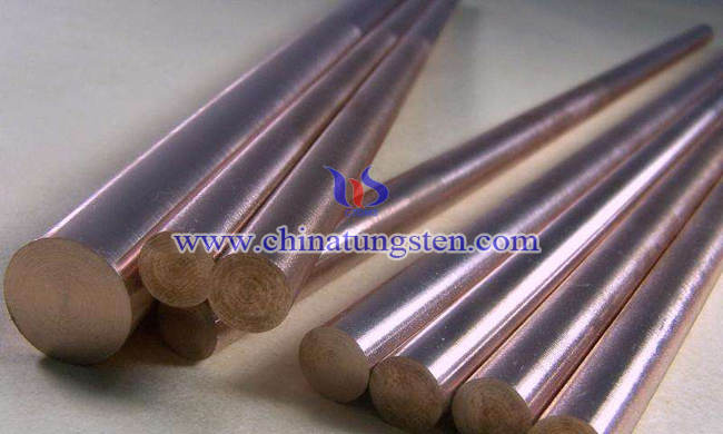 W60 tungsten copper rod picture