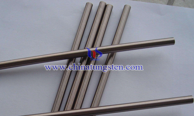 W65 tungsten copper rod picture