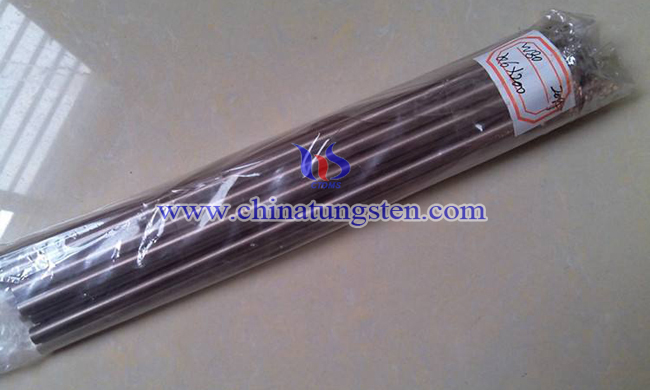 W80 tungsten copper rod picture
