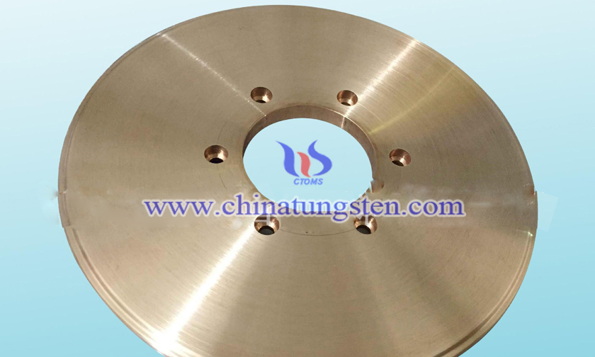 Tungsten Copper Seam Welding Wheel Picture