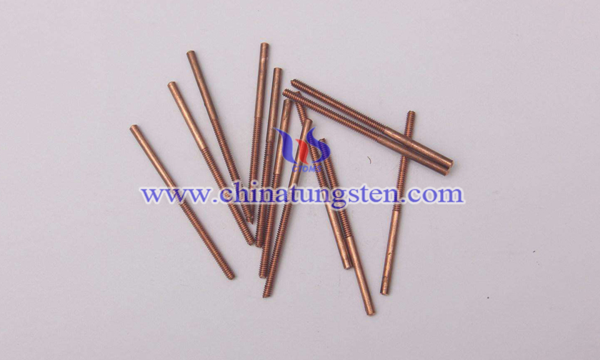 Tungsten Copper Lightning Gap Electrode Picture
