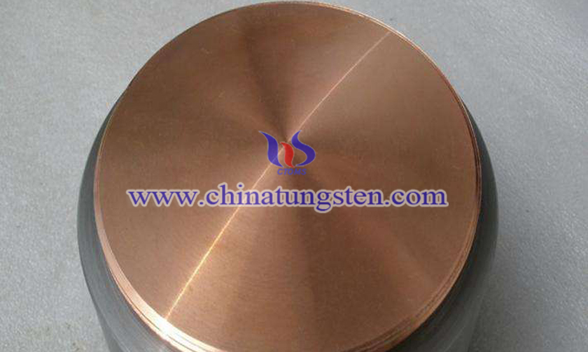 Tungsten Copper Disk Picture