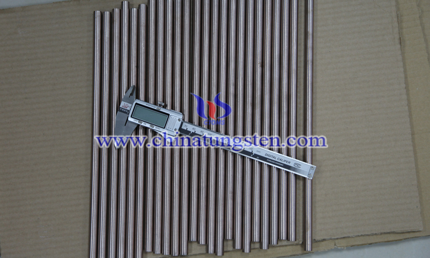 tungsten copper rod picture