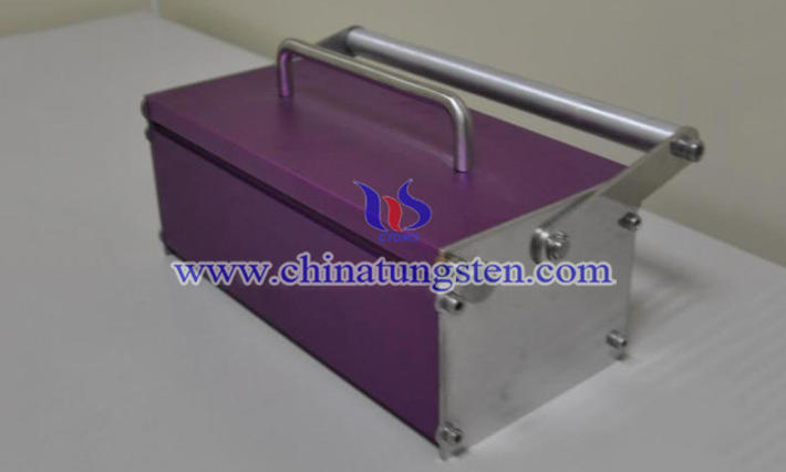 tungsten alloy syringe protective box picture