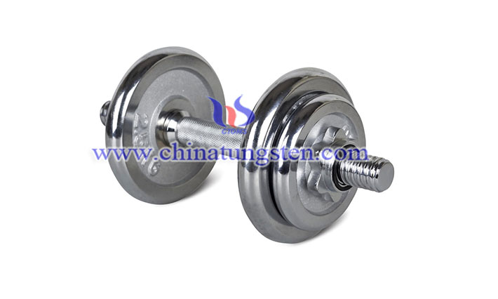 tungsten dumbbell image