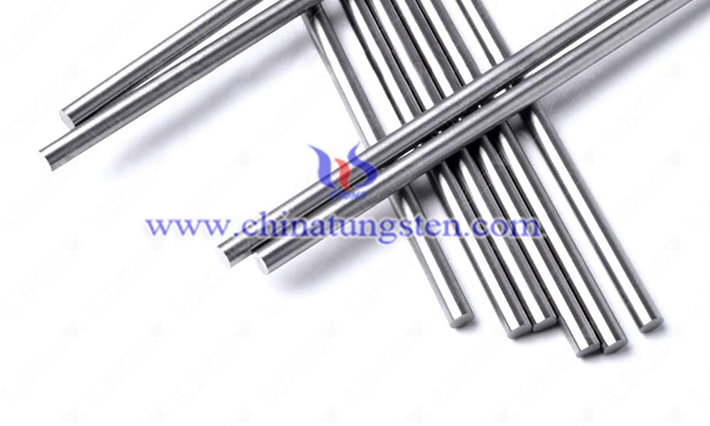 tungsten heavy alloy thin long rod image