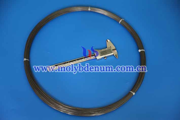 black molybdenum wire image
