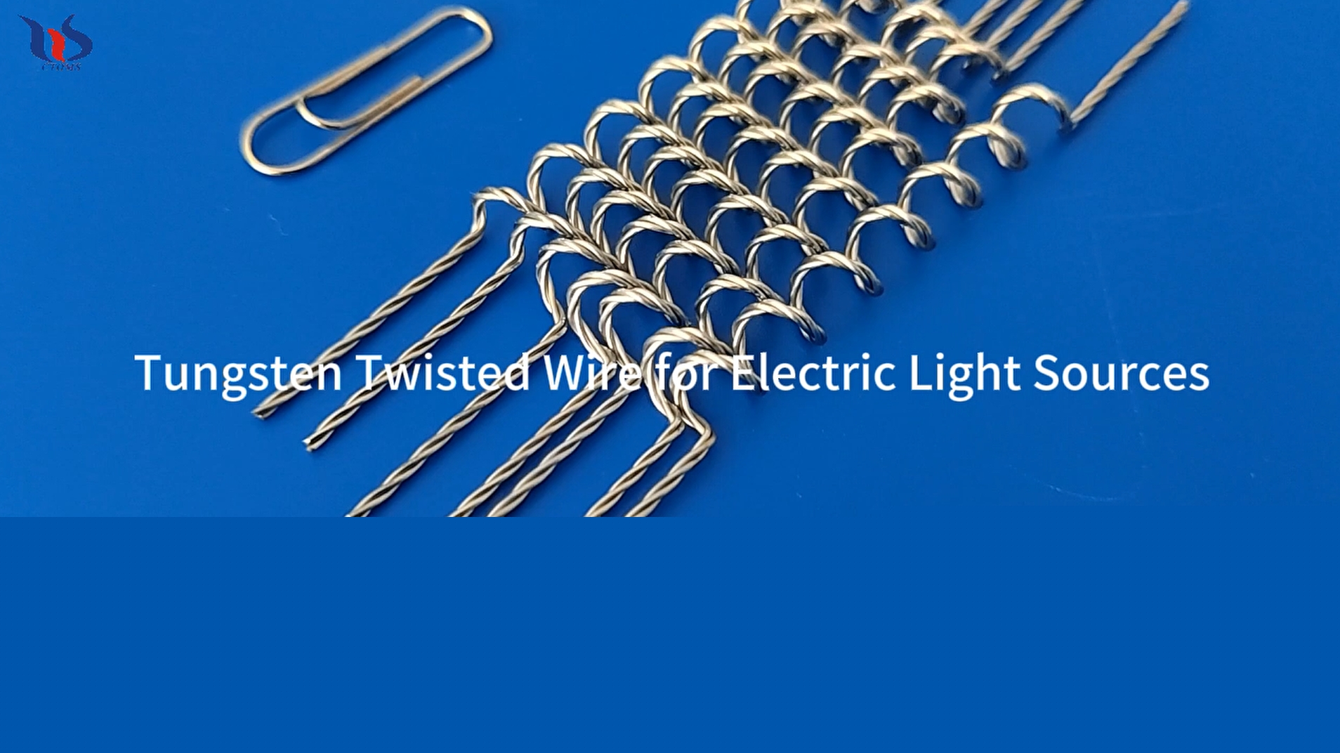 tungsten twisted wire photo