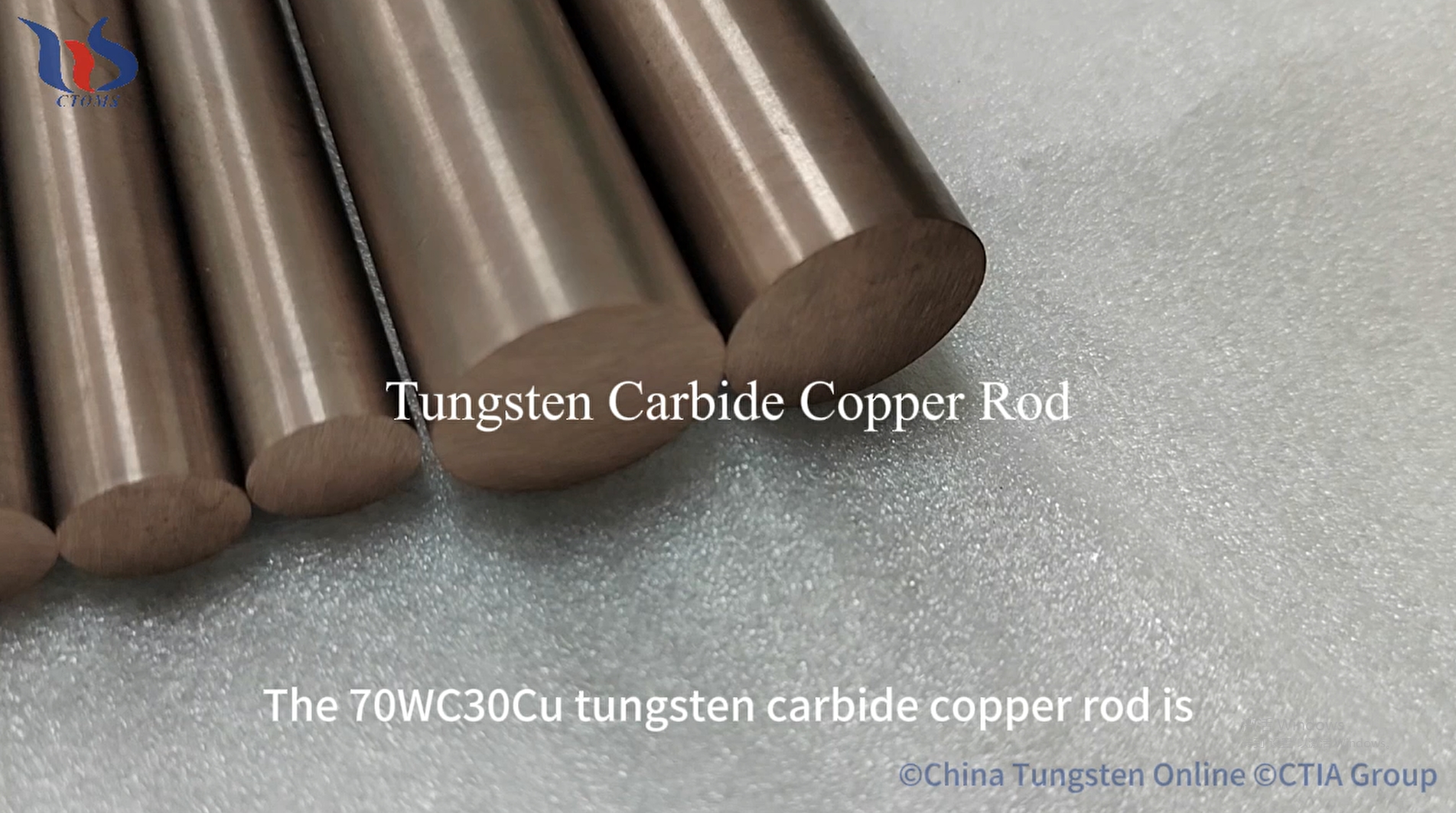 tungsten carbide copper rod