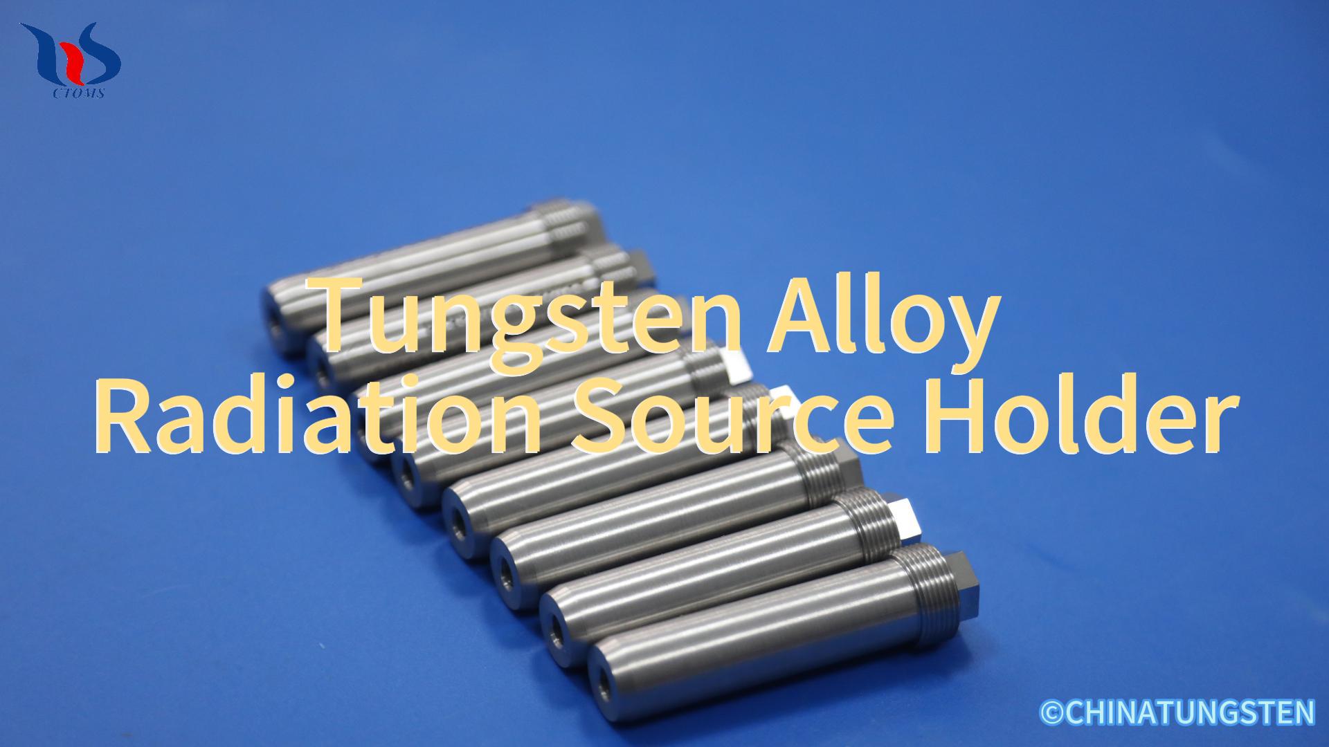 Tungsten Alloy Radiation Source Holder Photo