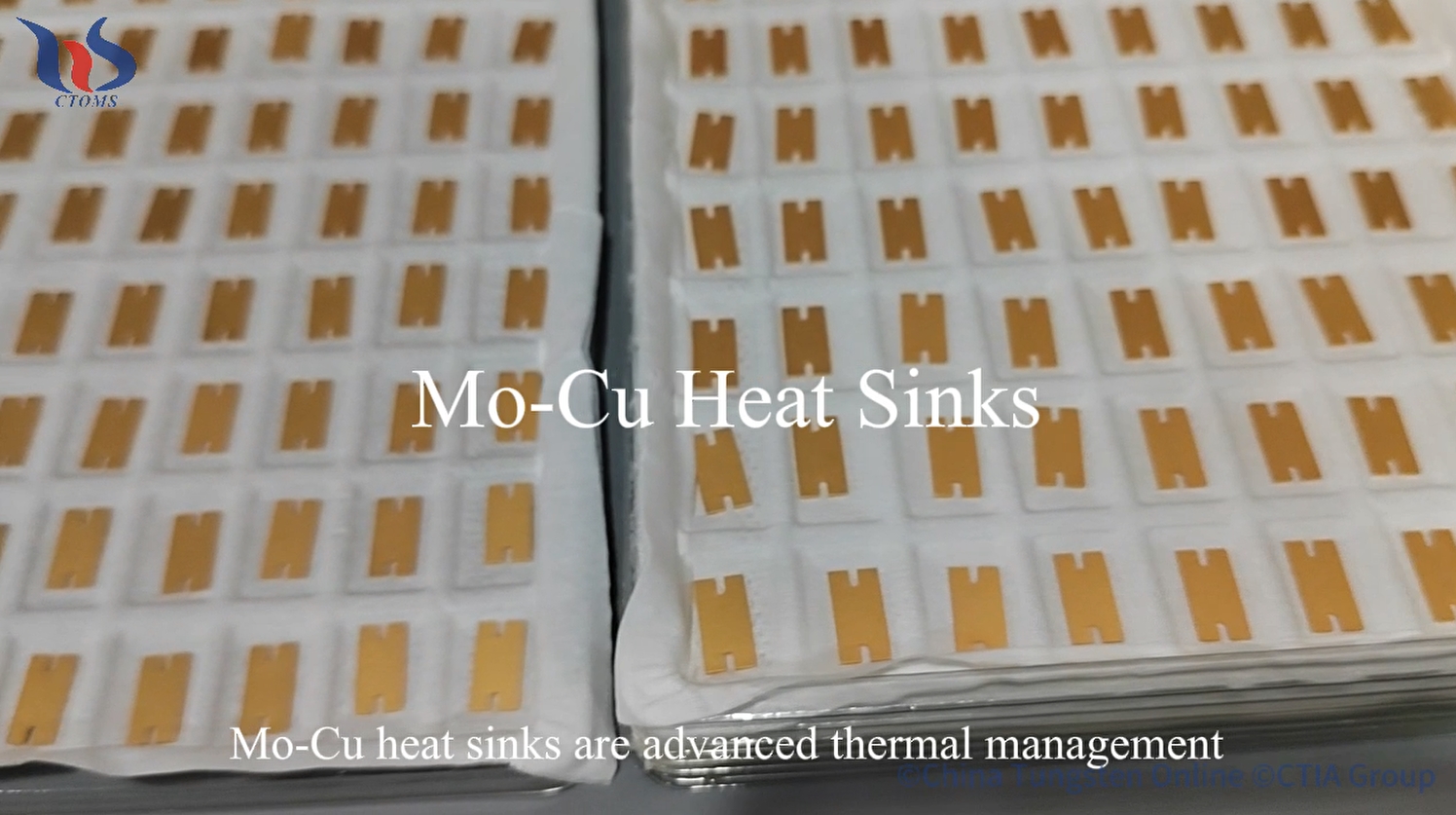 Mo-Cu Heat Sinks