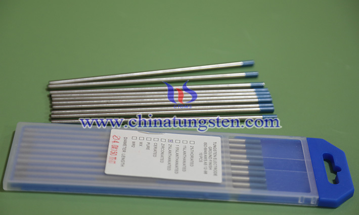 lanthanum tungsten electrode picture