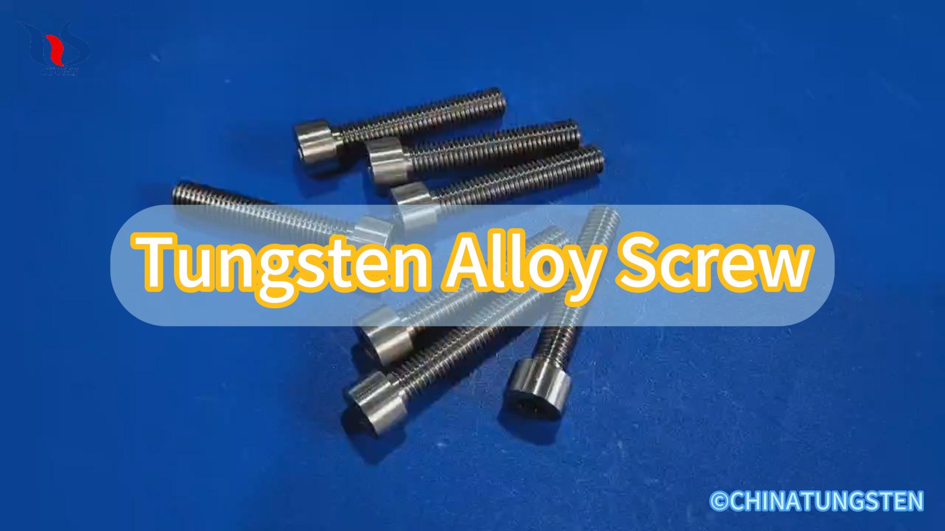 Tungsten Alloy Screw