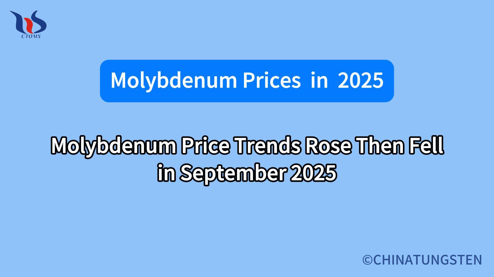 what will the molybdenum market look like in september 2025