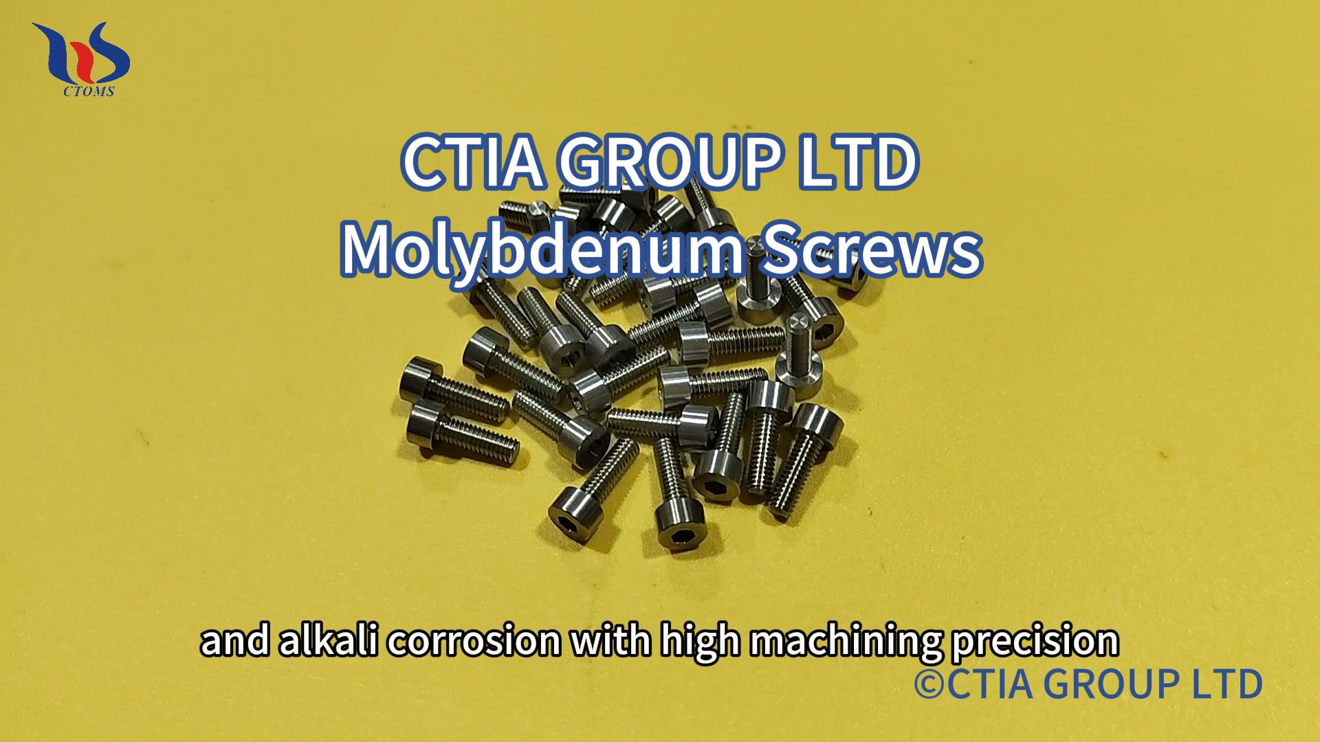 Images of molybdenum screws