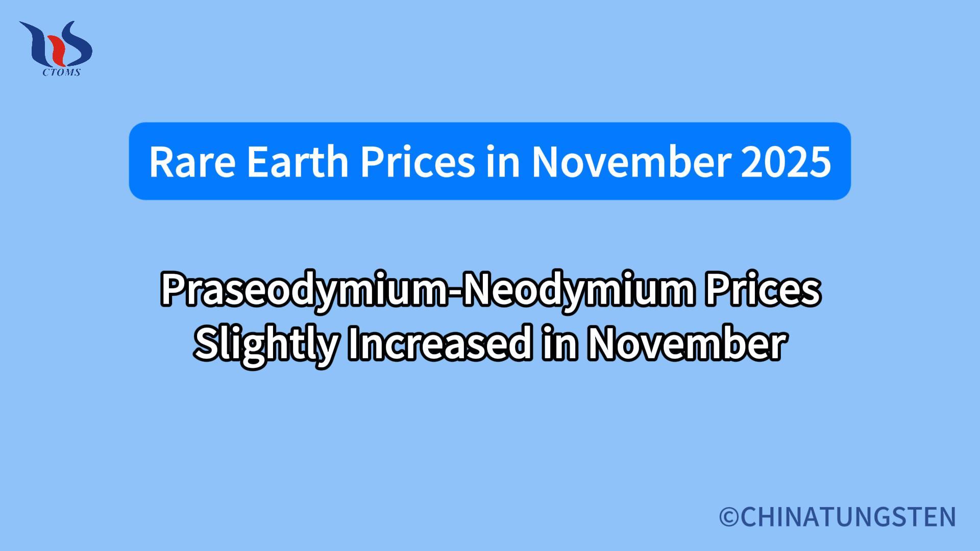 what will the rare earth price be in november 2025