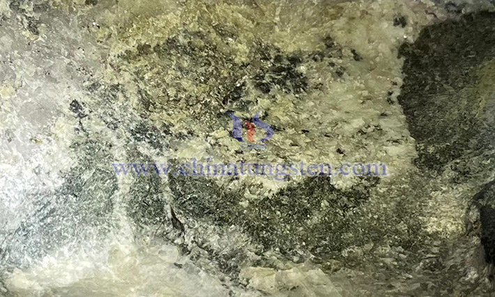 Images of tungsten concentrate