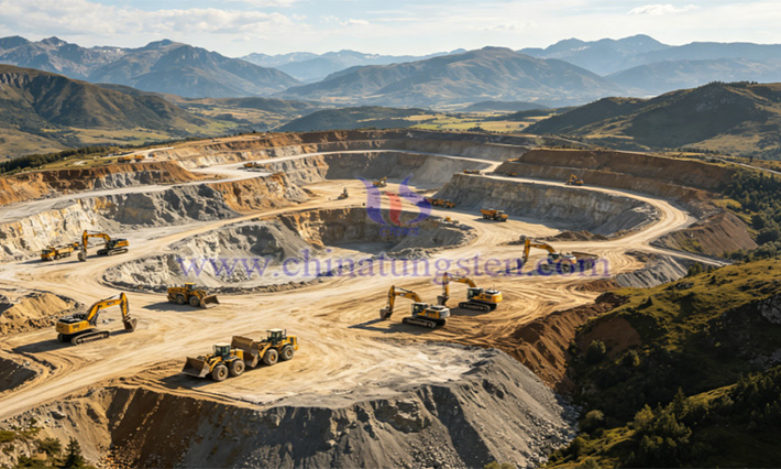 Images of molybdenum mines