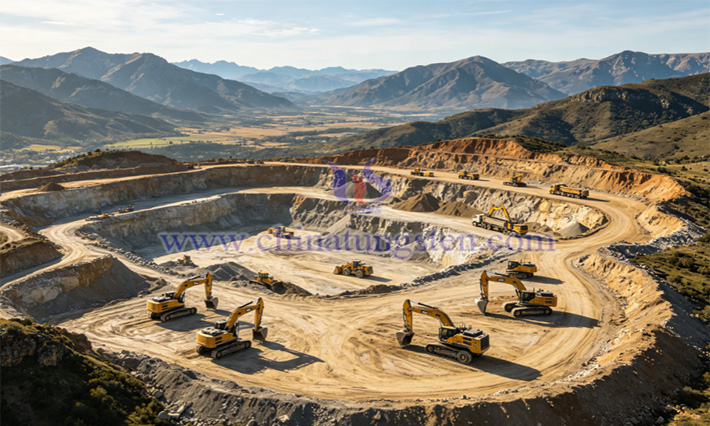 Images of molybdenum mines