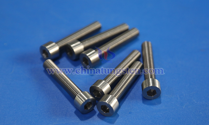Images of tungsten alloy screws from CTIA GROUP