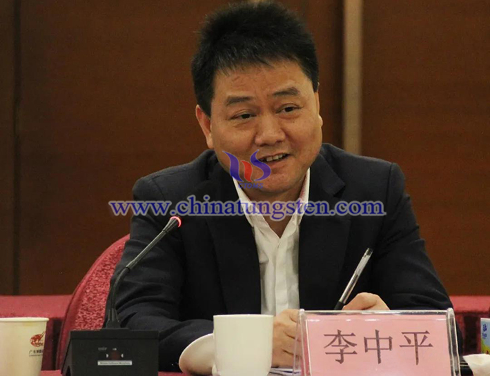 中國鎢業(yè)協(xié)會(huì)主席團(tuán)主席、湖南辰州礦業(yè)有限責(zé)任公司董事長李中平