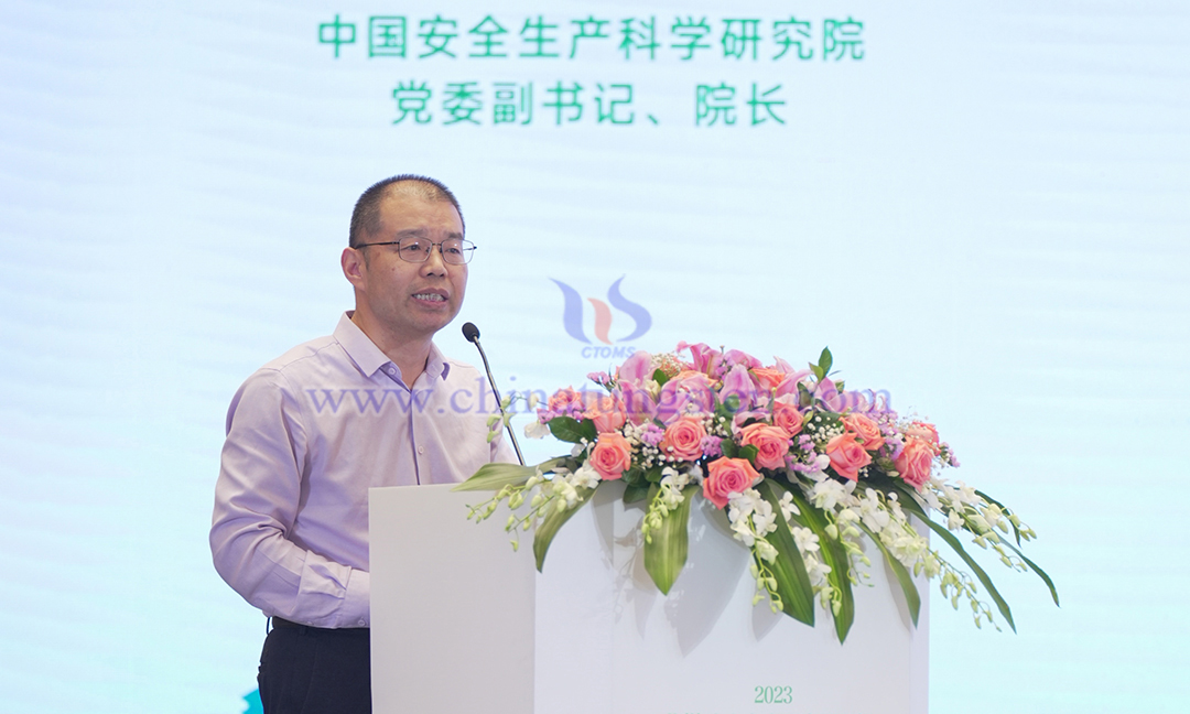 中國安全生產(chǎn)科學(xué)研究院黨委副書記、院長 周福寶