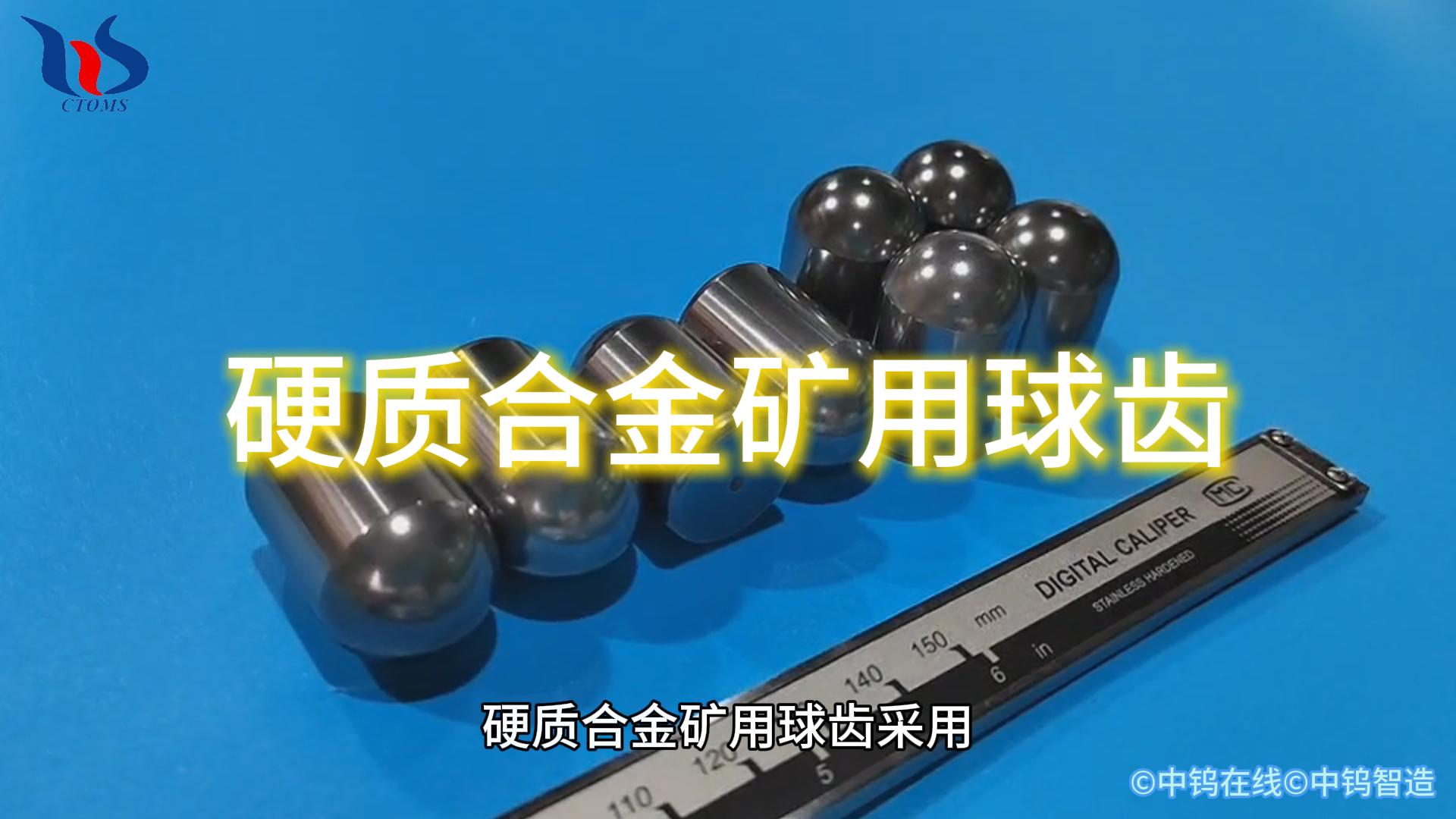 硬質合金礦用球齒圖片