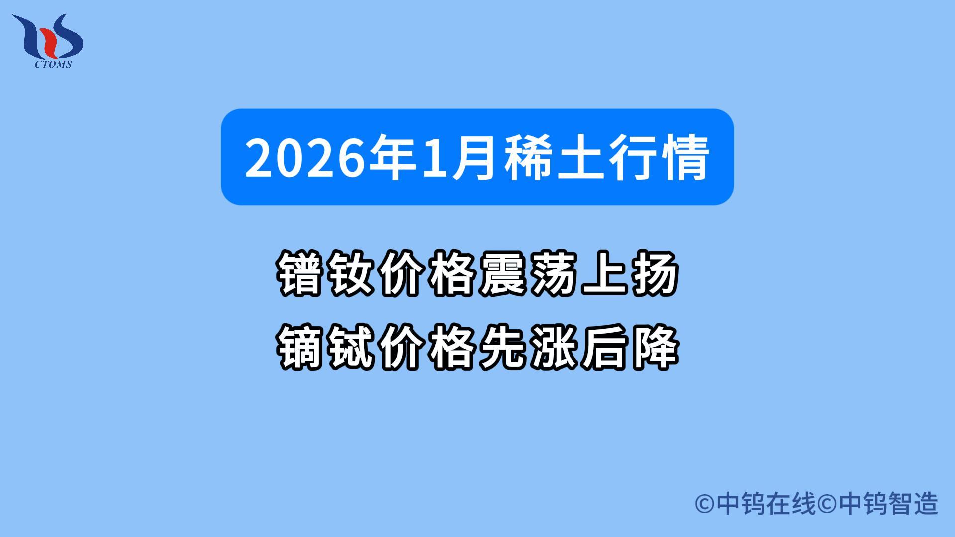 2026年1月稀土行情如何