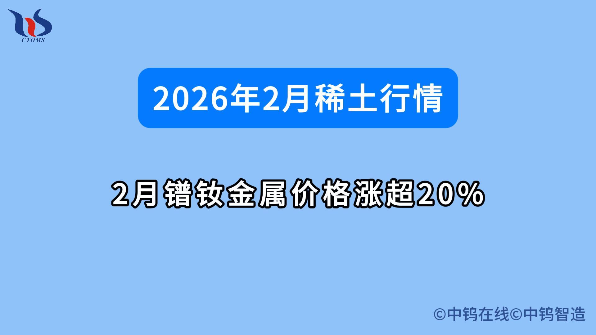 2026年2月稀土行情如何